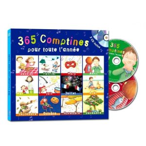 365 Comptines pour toute l’année ~ Livre-CD