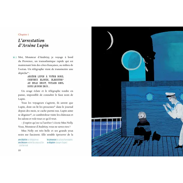 Arsène Lupin – Gentleman cambrioleur ~ Livre + Audio – A1 – Image 4