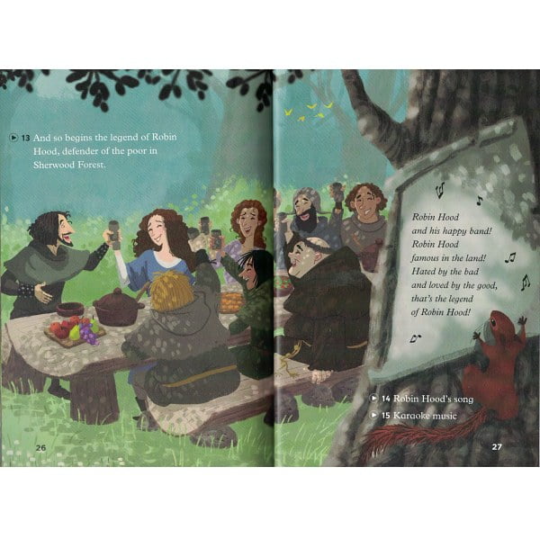 The legend of Robin Hood ~ Livre + Audio – A1 – Image 4