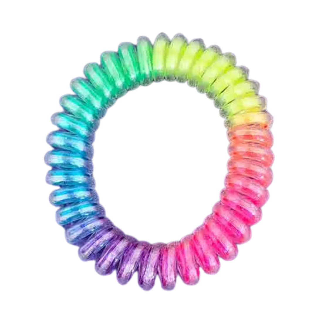 Bracelet ressort arc en ciel