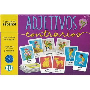 Adjetivos y contrarios / Adjectifs et contraires ~ Jeu Espagnol ~ A1-B1