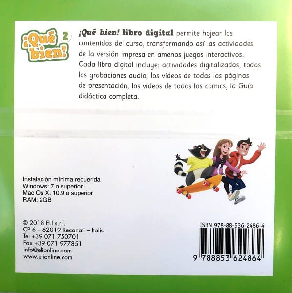 ¡Qué bien! 2 – Libro digital – DVD – Image 3