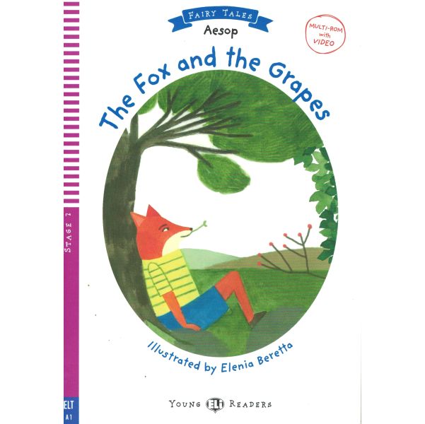 The Fox and the Grapes ~ niv.A1 ~ Livre + Audio – Image 2